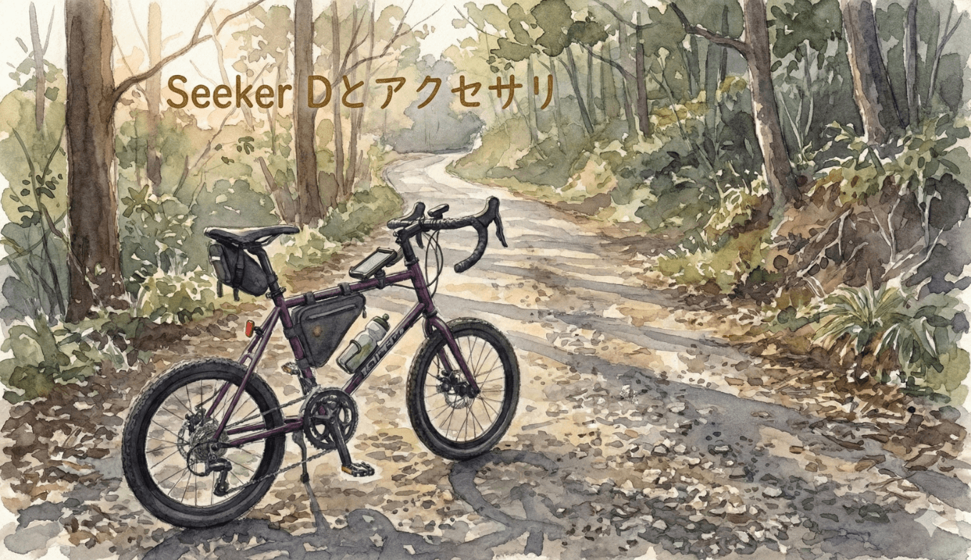 UNIZE Seeker Dを買ったあとに揃えたアクセサリー｜走り方に合わせた